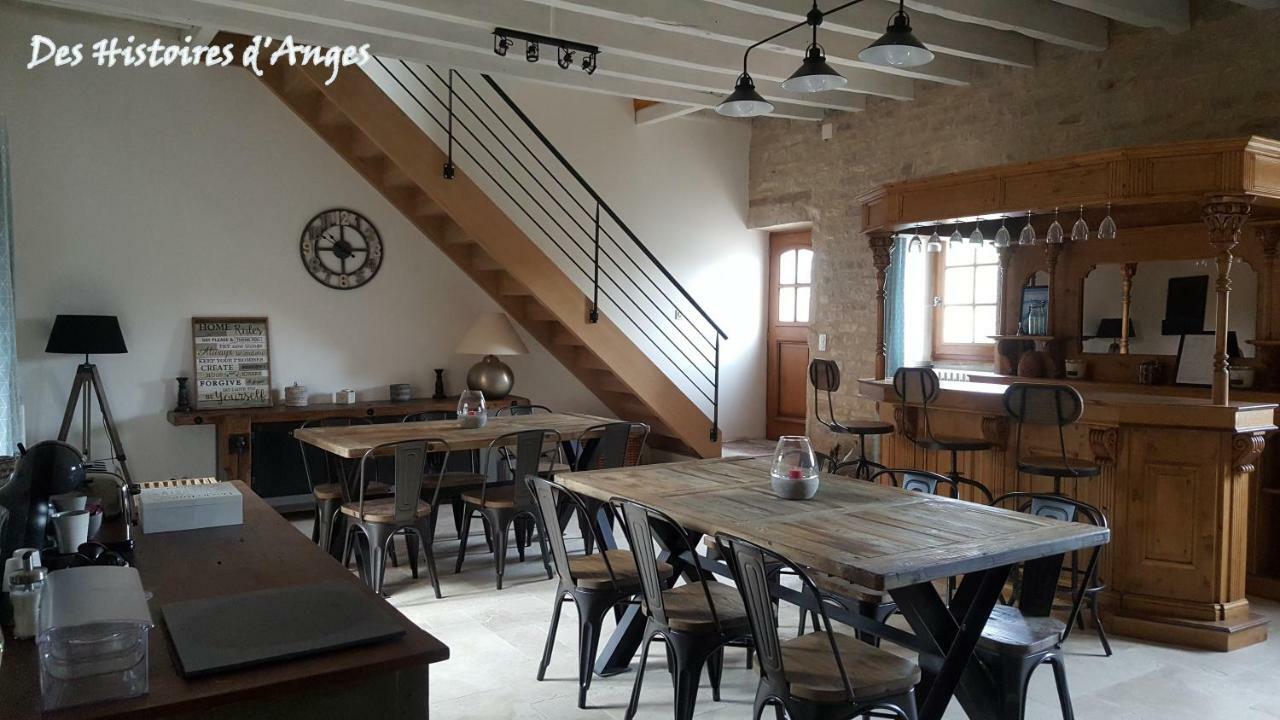 B&B Des Histoires D'Anges - Cote Jardin - Accueil Velo Tournus Exterior foto